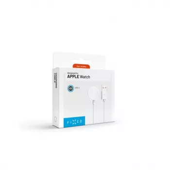 Cabo de carregamento FIXED FIXDW-AW para Apple Watch, USB-A para carregador magnético, 1 m