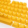 Conjunto de teclas Ducky DKSA109-DEPDYDYYWO1 amarelo PBT Double-Shot layout DE 109 teclas