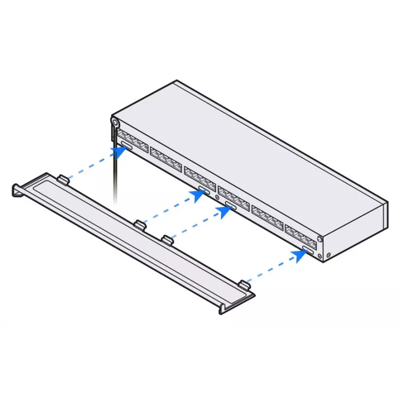 Ubiquiti UACC-ETH-SP-Panel-24 - proteção contra sobretensão Ethernet, painel para rack