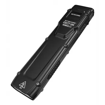 Lanterna de mão Nitecore EDC27 UHI preta LED aço inoxidável