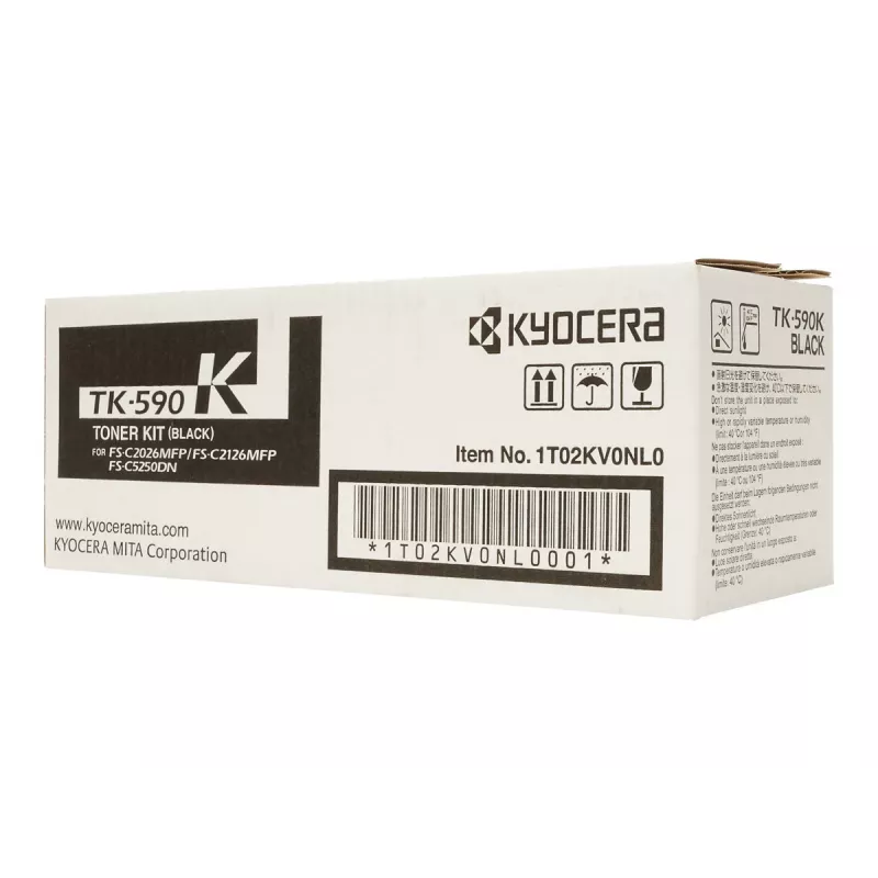 Cartucho de toner KYOCERA TK-590K 1 unid. original preto