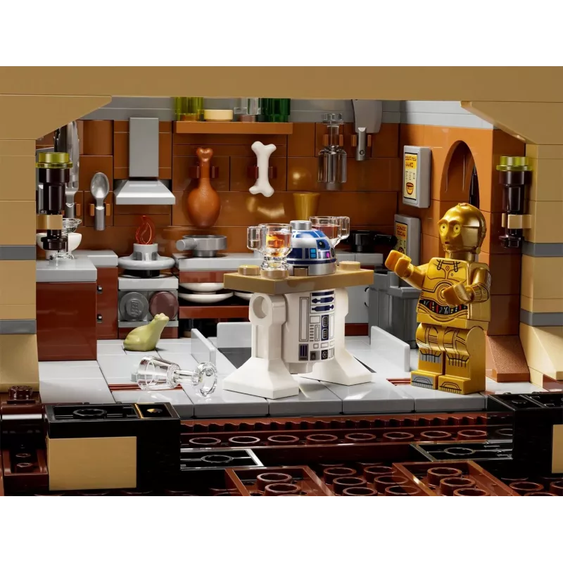 Conjunto LEGO Star Wars Jabba's Barge 75397 – 3943 peças, 11 minifiguras, idade 18+