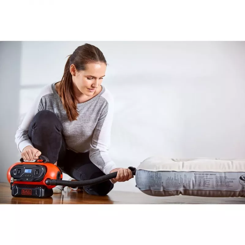 Black & Decker BDCINF18N-QS Compressor de ar 160 l/min AC/isqueiro