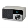Rádio de mesa Sangean DDR-7 Glacier Silver com sintonizador digital e Bluetooth