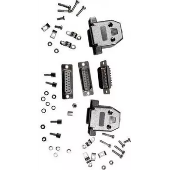 Conjunto D-Sub SET25 - 2 caixas + encaixes 25 polos (10122004)
