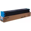Tinteiro de toner Sharp MX61GTCB azul para impressoras Sharp compatíveis, modelo MX61GTCB