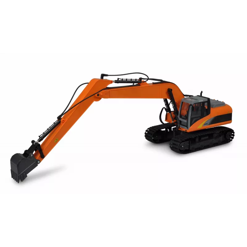 Escavadora modelo RC Amewi 22545 escala 1:14, motor elétrico, NiMH 400 mAh, para crianças a partir dos 8 anos