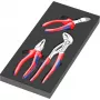9780 espuma de inserção KNIPEX conjunto de alicates 1, 3 peças preto/cinzento, para carrinho de oficina Tool Rebel