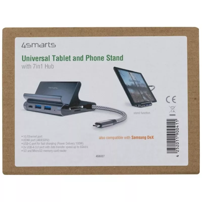 Suporte para tablet/smartphone 7in1 Dex HDMI/RJ45