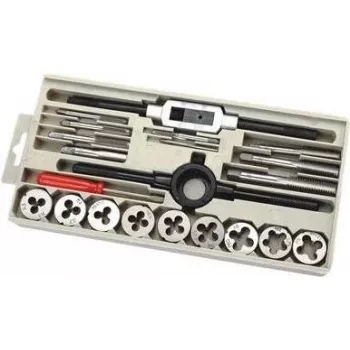 Conjunto de machos de roscar c.k tools T4032 — machos métricos, 21 peças