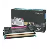 Lexmark - Cartucho de toner - Alta capacidade - 1 x magenta - 10000 páginas - LRP / LCCP (0C736H1MG)
