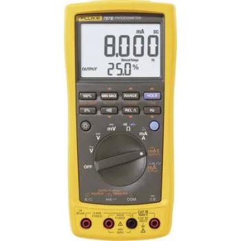 Multímetro manual digital Fluke 787B saída de corrente de processo CAT III 1000 V, CAT IV 600 V visor (contagens): 30000