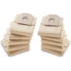 Saco de pó Karcher 6.904-333.0 para aspirador de chão, papel, areia, 10 unid.