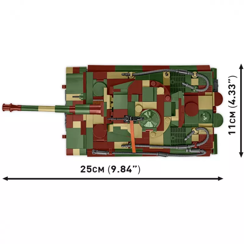 Blocos de construção Pz.Kpfw. VI Tiger versão E 870 peças