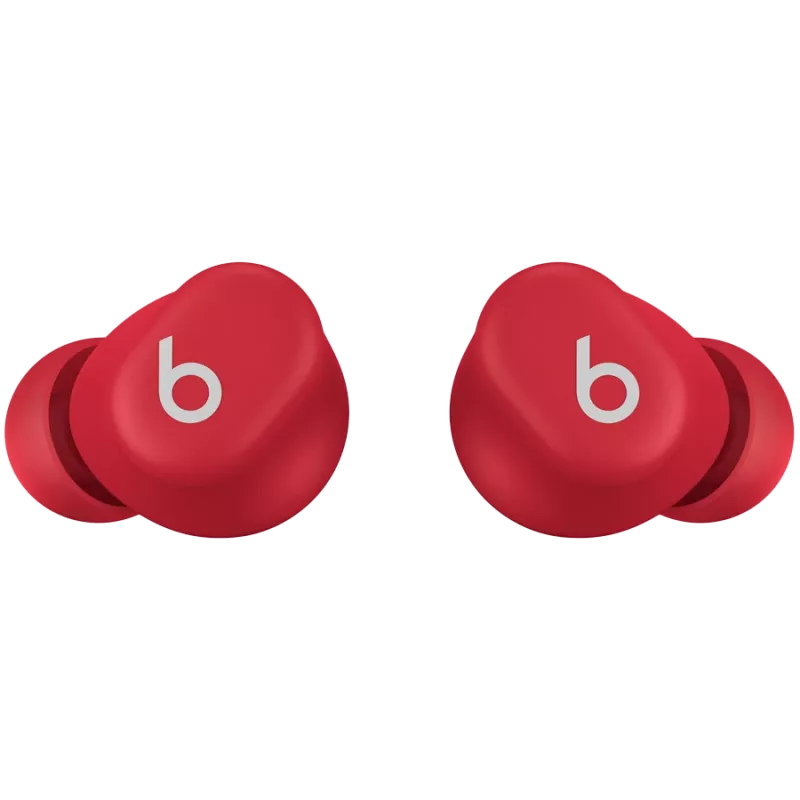 Beats Solo Buds - auriculares true wireless - Transparent Red, modelo A3151 A3150 A3152