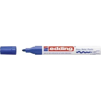 Marcador Edding 750 azul