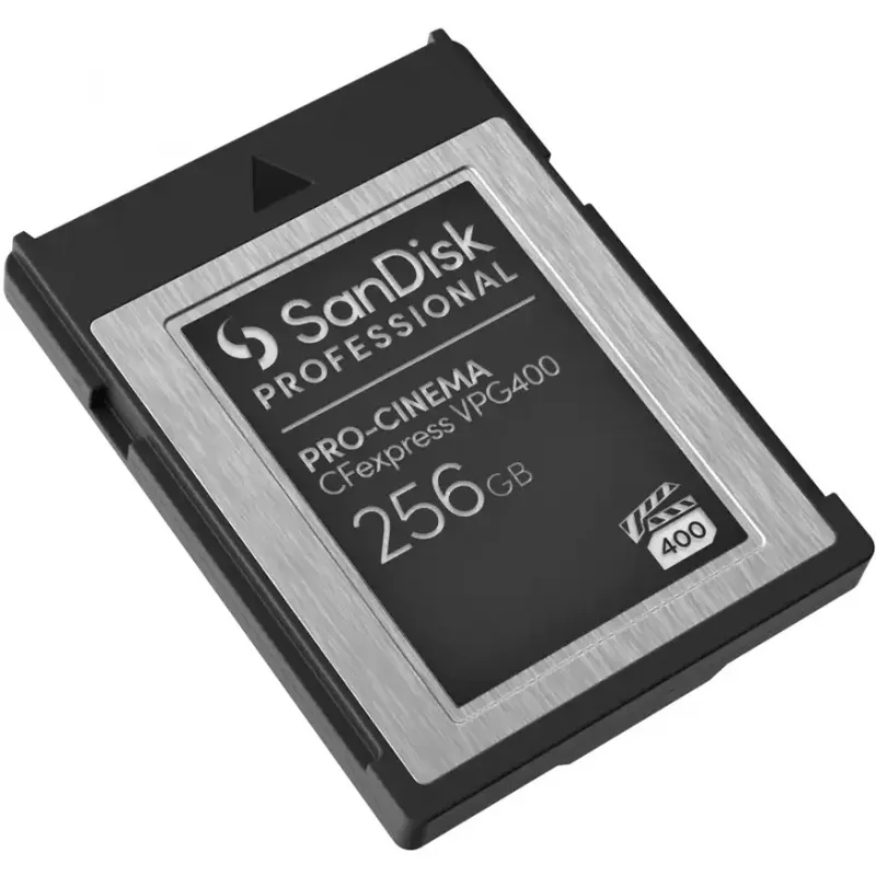 SANDISK Professional PRO-CINEMA 256 GB CFexpress VPG400 Tipo B Cartão até 1700 MB/s Leitura, 1400 MB/s Escrita