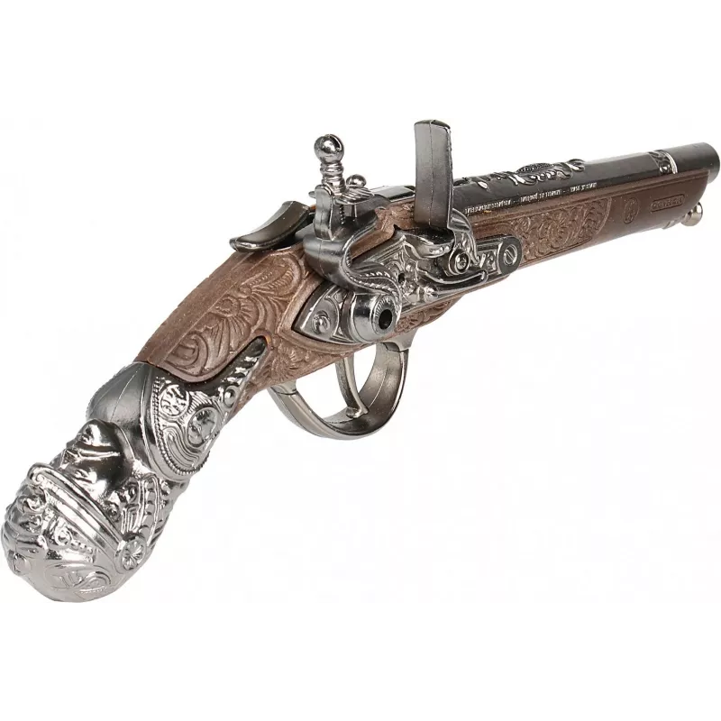 Pistola pirata de metal Gonher modelo 239863 – pistola de brinquedo de metal