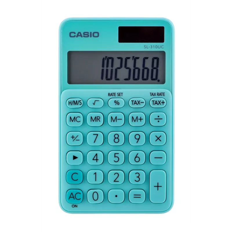 Calculadora Casio SL-310UC-GN verde