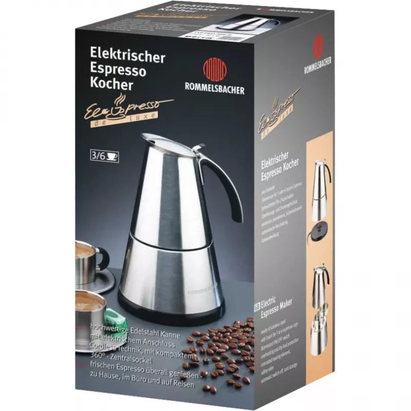 Máquina de café EKO 366/E Elpresso deLuxe, cafeteira de café expresso