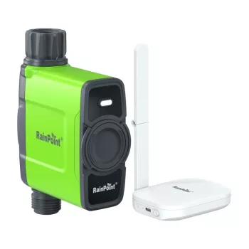 Controlo de rega RainPoint HTV145FRF com conectividade Wi‑Fi