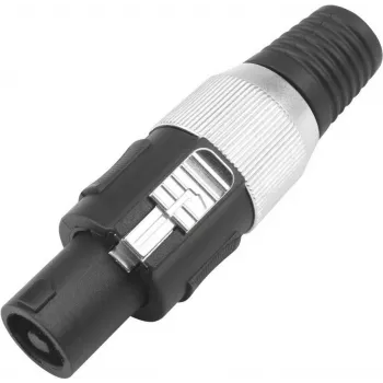 Conector de cabo de altifalante de 2 pinos Omnitronic 30203513 — ligação de 2 pinos para cabos de altifalante