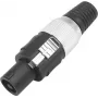 Conector de cabo de altifalante de 2 pinos Omnitronic 30203513 — ligação de 2 pinos para cabos de altifalante
