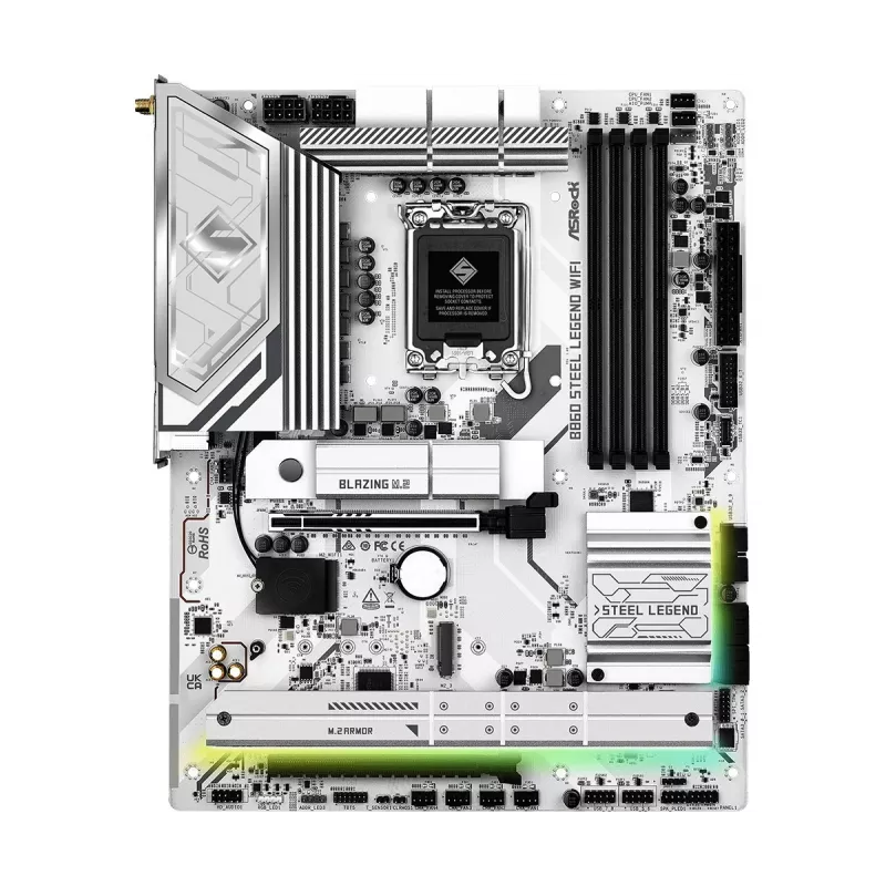 ASRock B860 Steel Legend WiFi Placa-mãe ATX