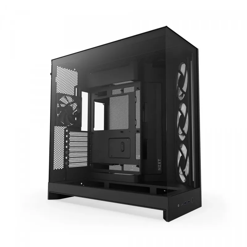 Caixa de PC NZXT H9 Flow RGB Midi Tower Preto