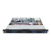 Servidor rack GIGABYTE R123-X00-AA01 1U — plataforma Intel Xeon Scalable de socket único, LGA 1700, DDR5, 4 DIMM, baías de 2,5 polegadas x4, fonte de alimentação 400 W (80 PLUS Gold)