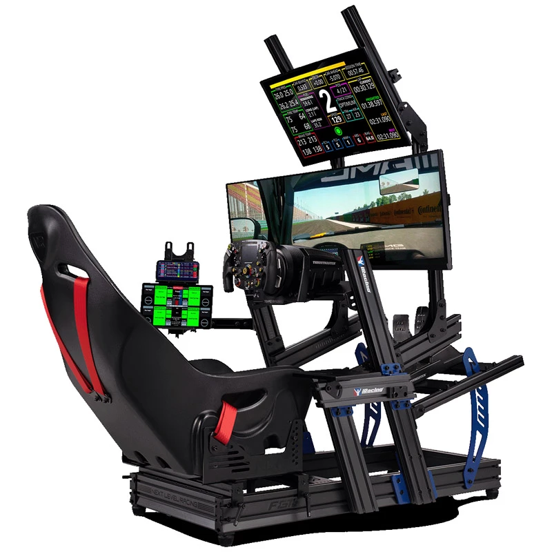 Next Level Racing | GTElite Direct Mount Overhead Monitor Add-On | Até 32 polegadas | Preto