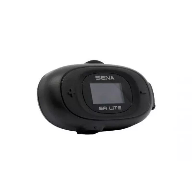 Intercomunicador para mota Sena 5R Lite Bluetooth 5.1 1700 m de alcance com ecrã LCD e microfone universal para dois capacetes