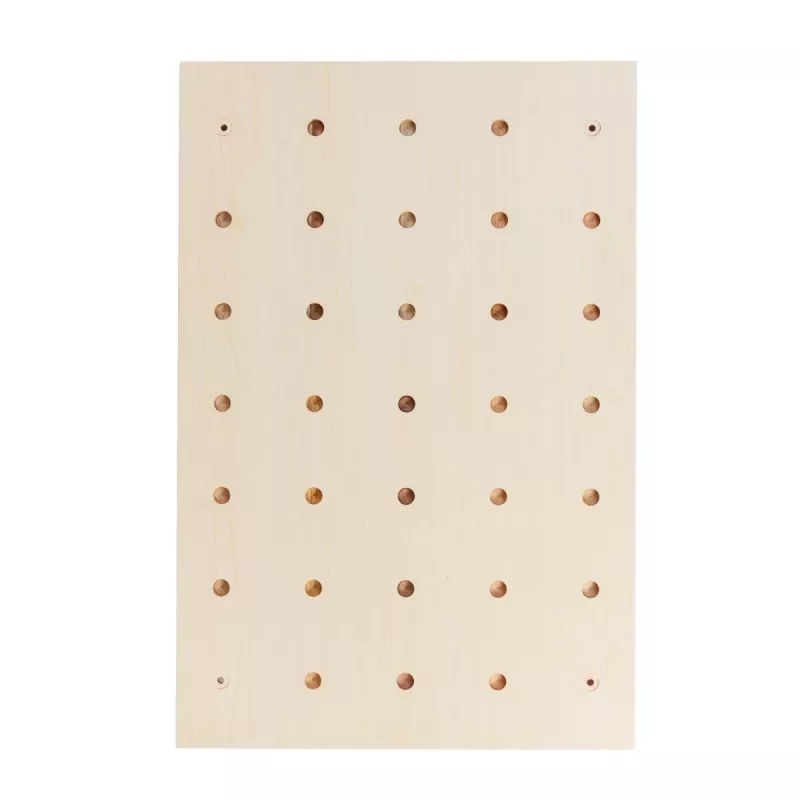 Maclean MC-130 WD painel organizador de madeira, 40x60 cm, máx. 20 kg