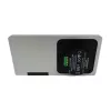 Shelly Wall Display X2 painel de controlo, Wi-Fi, Bluetooth, prateado + BLU H&T marfim