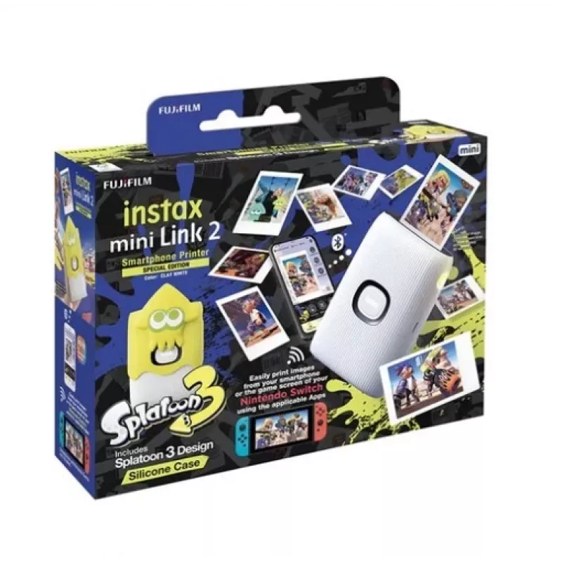 Impressora, Fujifilm, Instax Mini Link 2 Special Edition Nintendo, Térmica, Clay White