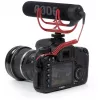 VideoMic GO, microfone preto/vermelho