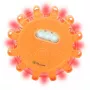 Sinal de emergência LED e lanterna Tellur TLL441101 – 3×AAA, magnético, laranja