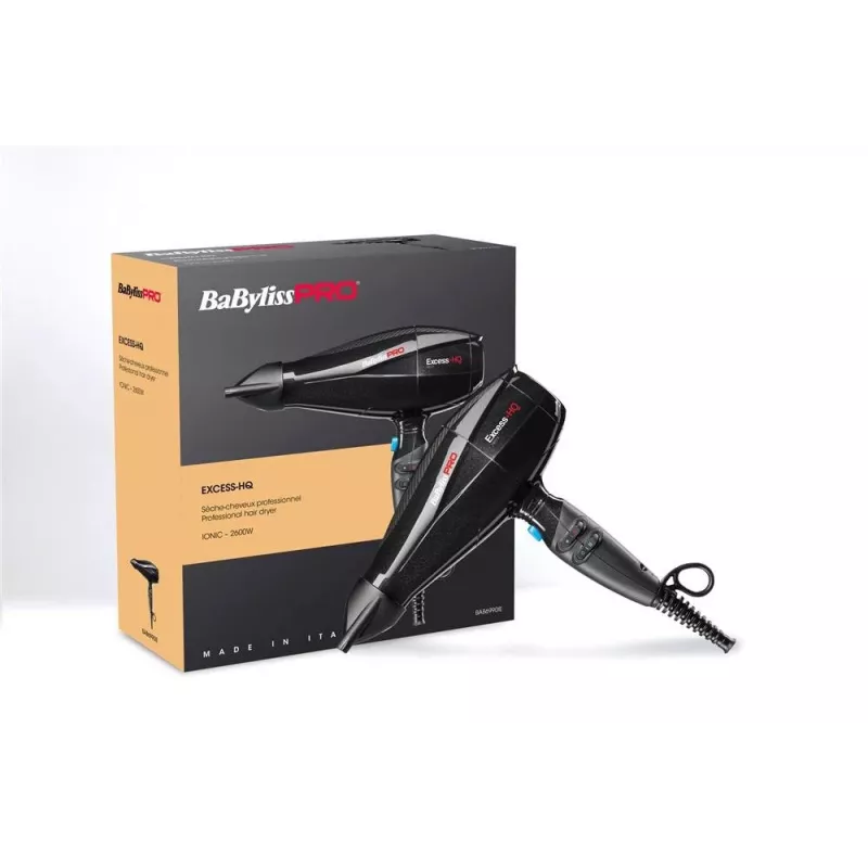 Secador de cabelo BaByliss Excess-HQ 2600 W preto