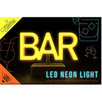 Luz LED de pé Paladone Bar Neon