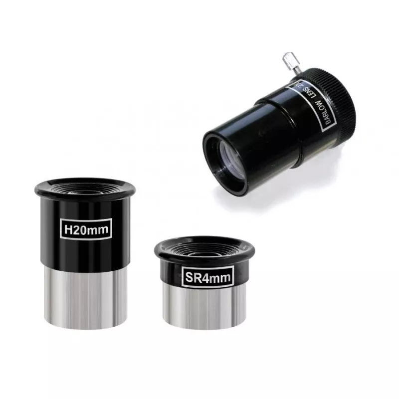 Refletor Bresser Optics Solarix 18x preto prateado
