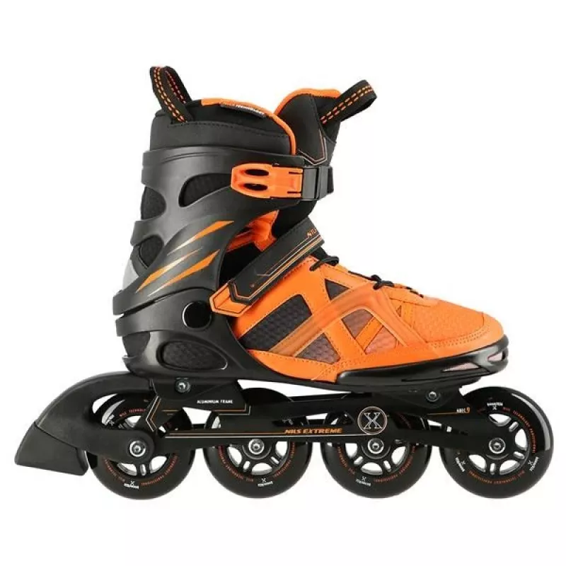 Patins em linha Nils Extreme NA14112 Preto-LARANJA TAM. 42