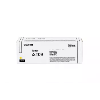 Cartucho de toner Canon TONER T09 Y 1 unid. original Amarelo