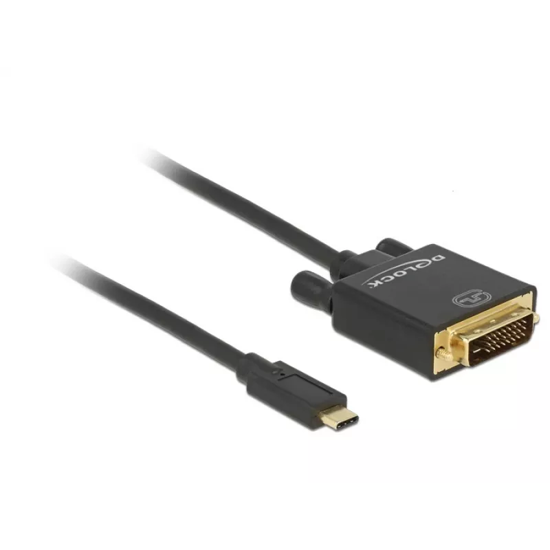 Adaptador USB-C para DVI DeLOCK 1 m 85320
