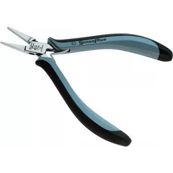 Alicate de pontas Knipex C.K Tools SensoPlus 12 cm, aço, preto/azul