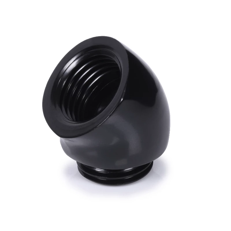 Alphacool 17590 adaptador a 45° G1/4 macho – G1/4 fêmea, preto