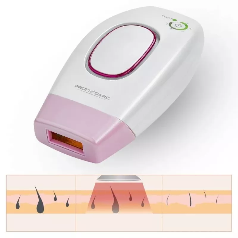 ProfiCare PC-IPL 3024 rosa, branco