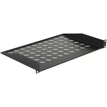 Prateleira de rack LOGON RAS203BL preto capacidade 30 kg 19 polegadas