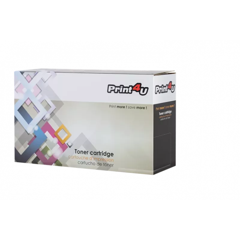 Cartucho de toner Print4U compatível HP 117A (W2072A), amarelo