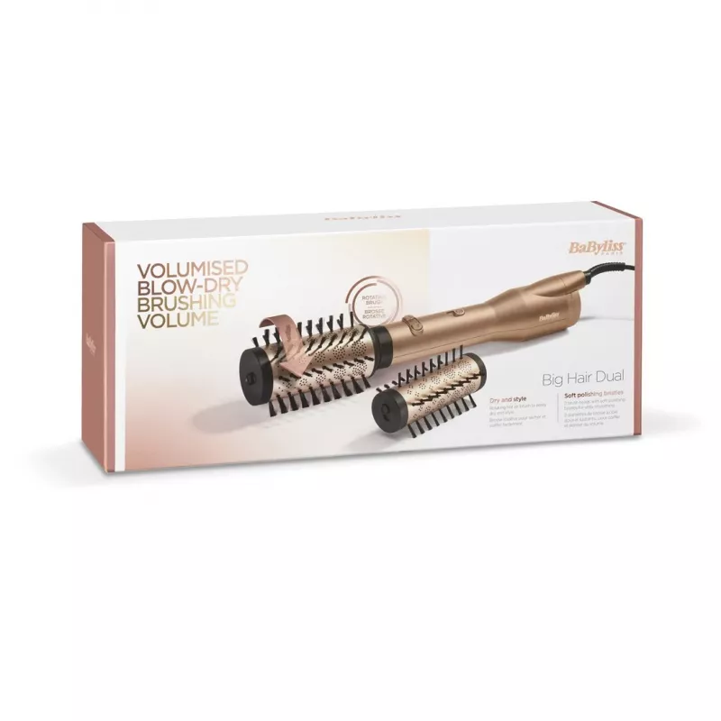 Secador de cabelo e ferro de caracóis Babyliss AS952E, dourado