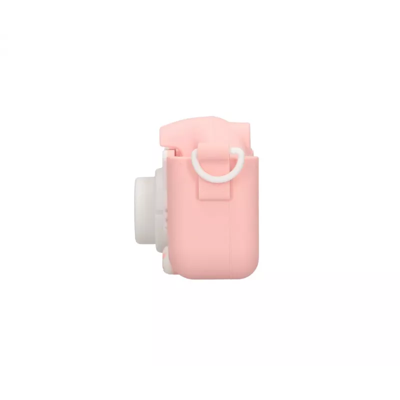 Câmara digital para crianças Extralink H27 SINGLE PINK rosa branca 3 anos